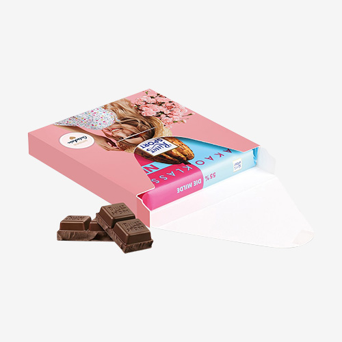 Tavoletta cioccolato personalizzata 40 gr.