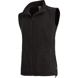 Stedman Active Fleece Vest Men - black opal