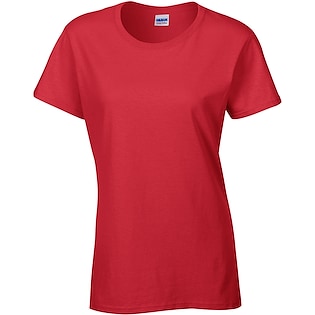 Gildan Heavy Cotton Women - red