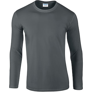 Gildan SoftStyle LSL Men - charcoal