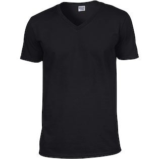 Gildan SoftStyle V-Neck Men - black