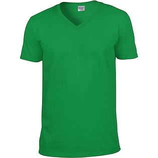 Gildan SoftStyle V-Neck Men - irish green