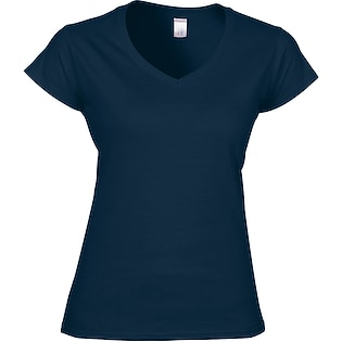 Gildan SoftStyle V-Neck Women - navy