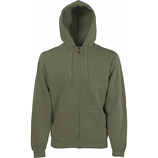 Fruit of the Loom Classic Hooded Sweat Jacket - classic olive