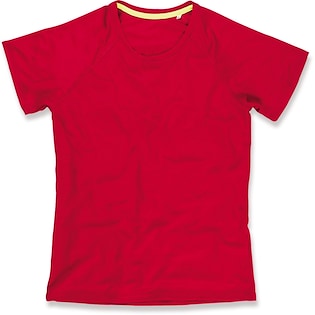 Stedman Active 140 Raglan Women - crimson red