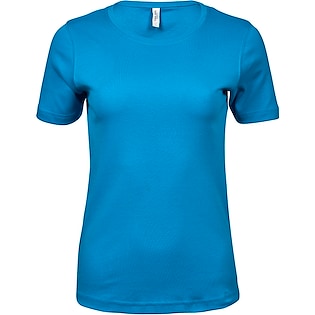 Tee Jays Ladies Interlock Tee - azur