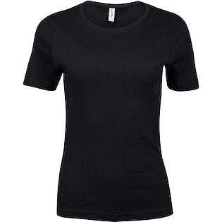 Tee Jays Ladies Interlock Tee - black