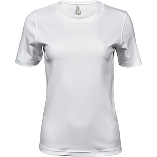 Tee Jays Ladies Interlock Tee - white