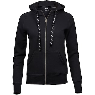 Tee Jays Ladies Fashion Full Zip Hood - black