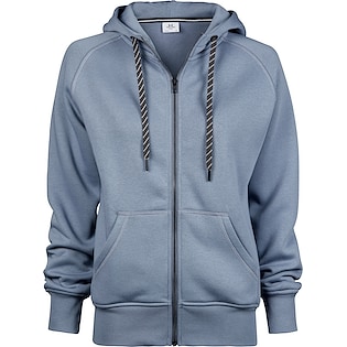 Tee Jays Ladies Fashion Full Zip Hood - flintstone