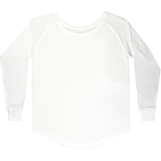 Mantis Women´s Loose Fit Long Sleeve T - white