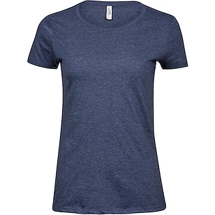 Tee Jays Urban Melange Ladies Tee - denim