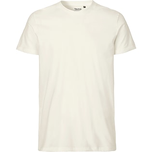 Neutral Mens Fitted T-shirt - natural