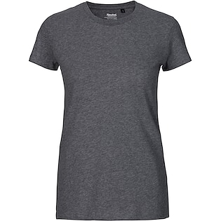 Neutral Ladies Fitted T-shirt - dark heather