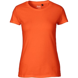 Neutral Ladies Fitted T-shirt - orange