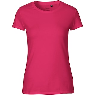 Neutral Ladies Fitted T-shirt - pink