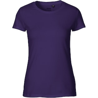 Neutral Ladies Fitted T-shirt - purple