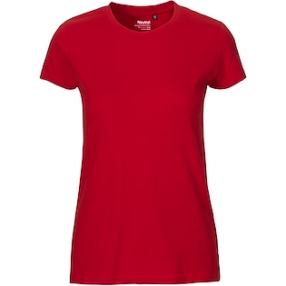 Neutral Ladies Fitted T-shirt - red