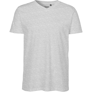 Neutral Mens V-Neck T-shirt - grey