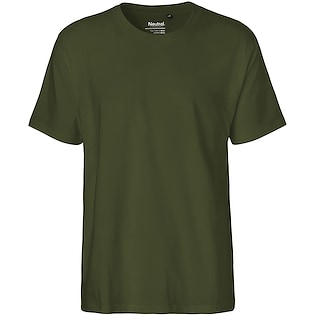 Neutral Mens Classic T-shirt - verde militar