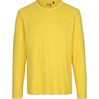 Neutral Mens Longsleeve T-shirt - yellow