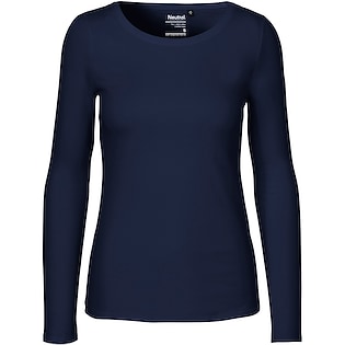 Neutral Ladies Longsleeve T-shirt - navy