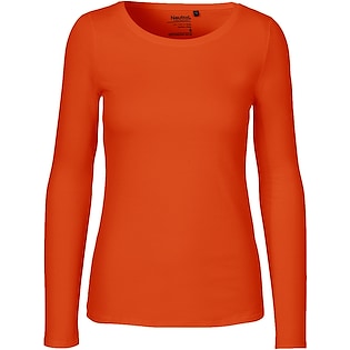 Neutral Ladies Longsleeve T-shirt - orange