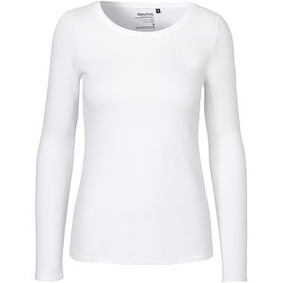 Neutral Ladies Longsleeve T-shirt - blanco