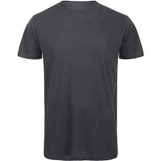 B&C Organic Slub Tee Men - chic anthracite