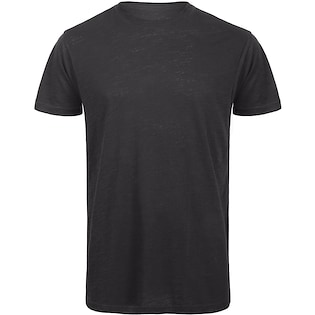 B&C Organic Slub Tee Men - chic black