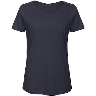 B&C Organic Slub Tee Women - chic navy