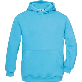 B&C Hooded Sweat Kids - very turquoise