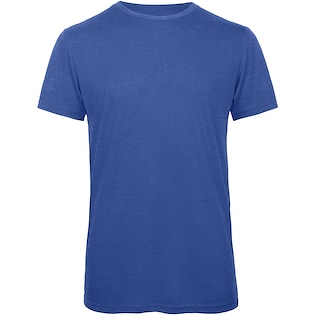 B&C Triblend Men - heather royal blue