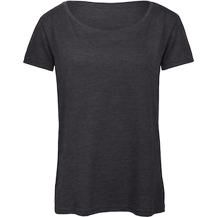 B&C Triblend Women - heather dark grey