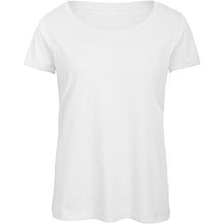 B&C Triblend Women - blanco