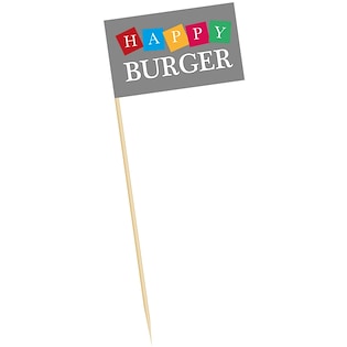 Bandiera Burger 125 mm