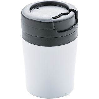 Metallmugg Camden, 16 cl - white