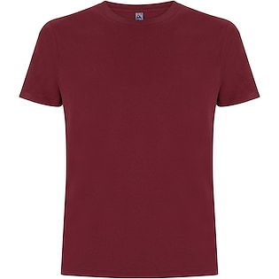 Continental Clothing Organic Fairtrade T-shirt - burgundy