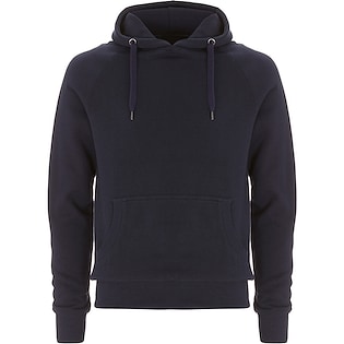 Continental Clothing Fairtrade Unisex Pullover Hoody - navy
