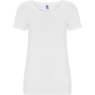 Continental Clothing Fairtrade Women´s T-shirt - white