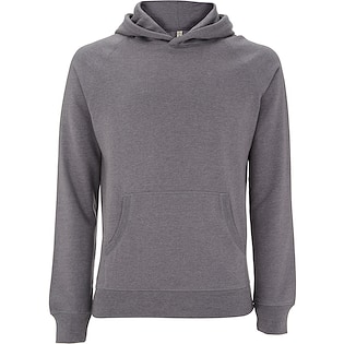 Continental Clothing Unisex Pullover Hoody - dark heather melange