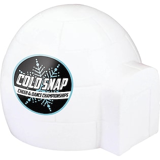 Stressboll Igloo - white