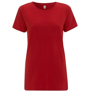 Continental Clothing Organic Women´s Classic T-shirt - rojo