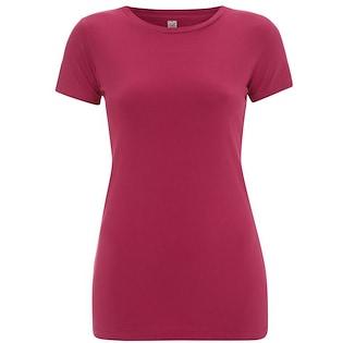 Continental Clothing Organic Women´s Slim Fit T-shirt - hot pink