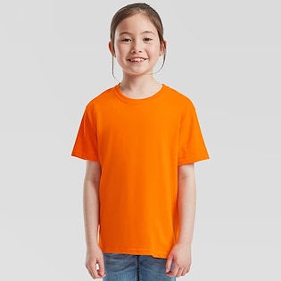 Fruit of the Loom Kids Iconic T - orange