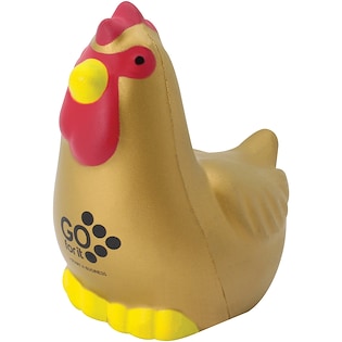Stressball Chicken - gold
