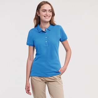 Russell Ladies´ Fitted Stretch Polo 566F