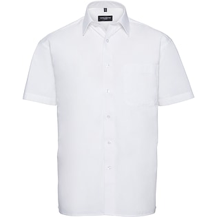 Russell Men´s Short Sleeve Pure Cotton Shirt 937M - white