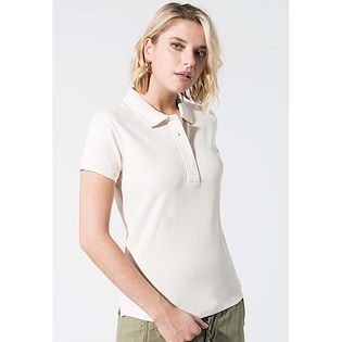 Kariban Ladies´ Organic Pique Short-Sleeved Polo Shirt