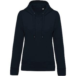 Kariban Ladies´ Organic Hooded Sweatshirt - navy